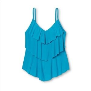 Aqua green tankini top new